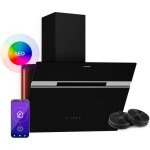 Klarstein - alina hotte aspirante - hotte d�corative 60 cm, 600 m� / h, led, classe a, 68 db, recirculation ...