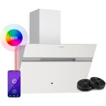 Klarstein - alina hotte aspirante - hotte d�corative 60 cm, 600 m� / h, led, classe a, silencieuse 68 ...