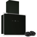 Klarstein - alizeedge hotte murale - 60cm hotte aspirante, design plat, 487 m� / h, a + �nergie, �clairage ...