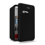Klarstein audrey evo 90l mini frigo - design r�tro, silencieux 40 db, thermostat m�canique, porte r�versible, ...