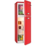 Klarstein - audrey retro - rfrigrateur - conglateur combin rtro, rfrigrateur et conglateur, capacit ...
