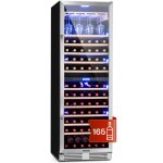 Klarstein - cave a vin encastrable, caves  vin de conservation de 433l, porte en verre, cave a vins ...