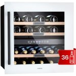 Klarstein cave a vin encastrable, caves  vin de conservation de 85l, porte en verre, cave a vins  double ...