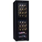 Klarstein - cave a vin, rfrigrateur  vin avec porte en verre, cave  vin de vieillissement, double ...
