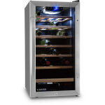 Klarstein - cave a vin, r�frig�rateur � vin avec porte en verre, cave � vin de vieillissement, zone unique, ...