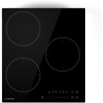 Klarstein delicatessa plaque induction - 3 zones, 6600w avec boosters, commande tactile slider, minuterie ...