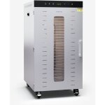Klarstein - dshydrateur alimentaire ? 2000w, 24 tagres inox, 30 - 90c, minuterie 24h, 3 ventilateurs, ...