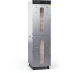 Klarstein dshydrateur alimentaire 4000w professionnel, 40 plateaux inox, 30 - 90c, minuterie 24h, 6 ...