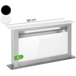 Klarstein downdraft hotte aspirante 60cm encastrable et silencieuse pour cuisine, dbit d'air 576m / ...