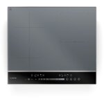 Klarstein dualtone hybrid plaque de cuisson  induction - 4 zones, 7200 w, flex zone, commande par curseur, ...