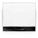 Klarstein - dualtone hybrid plaque cuisson  induction - 4 zones, 7200 w, flex zone, commande par curseur, ...