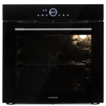 Klarstein four encastrable chaleur tournante, four encastrable noir avec 11 modes, four electrique avec ...