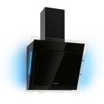 Klarstein - hotte aspirante 60cm, hottes de cuisine inclin�es, filtre de hotte en aluminium, d�bit d'air ...