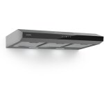 Klarstein hotte aspirante 90 cm hotte aspirante silencieuse hotte de cuisine 90cm avec lampes led dbit ...