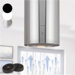Klarstein - hotte aspirante bolea - hotte d'lot 38 cm vacuation / circulation d'air 600 m / h led ...