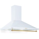 Klarstein hotte aspirante cuisine 9 cm, hotte chemine avec filtres  charbon, 61m / h, 165w, hotte ...