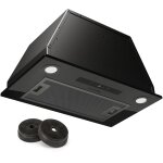 Klarstein - hotte aspirante encastrable 52 cm hotte aspirante silencieuse hotte de cuisine avec lampes ...