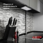 Klarstein - hotte aspirante, hotte d'extraction avec filtre en aluminium compatible lave - vaisselle, ...
