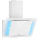Klarstein ? hotte aspirante inclin�e 60cm ? d�bit d'air 426m� / h ? �cran tactile ? �clairage led rvb ...