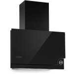 Klarstein ? hotte aspirante inclin�e 60cm ? d�bit d'air 586m� / h ? �cran tactile ? 3 niveaux d'intensit� ...