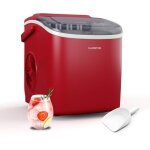 Klarstein machine � gla�ons - 12kg / 24h, 2 tailles de gla�ons, r�servoir 1. 3l, commande tactile, indicateurs ...