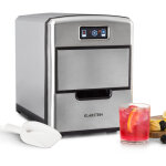 Klarstein - metropolitan machine � gla�ons 12 kg / 24 h �cran num�rique - argent