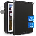 Klarstein - mini frigo de chambre de 38l pour boissons et bieres, petit frigo silencieux, mini bar intérieur ... Klarstein - mini frigo de chambre de 38l pour boissons et bieres, petit frigo silencieux, mini bar intérieur ...