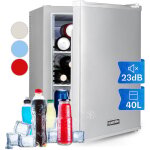 Klarstein - mini frigo de chambre de 40l pour snacks et boissons, petit frigo top silencieux, mini bar, ...
