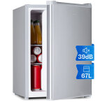 Klarstein - mini frigo de chambre de 67l pour boissons et bieres, petit frigo silencieux, mini bar intrieur ...