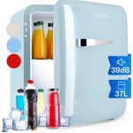 Klarstein - mini frigo et congelateur de chambre de 32l, snacks, boissons, petit frigo top silencieux, ...