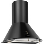 Klarstein - noir hotte aspirante r�tro noir acier 60cm 430 m� / h