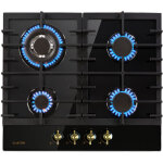 Klarstein plaque de cuisson  gaz encastre , plaque  gaz, 4 brleurs, gaz naturel / gaz propane, tables ...