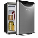 Klarstein - r�frig�rateur yummy avec compartiment de cong�lation de 45 litres 42 db argent