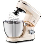 Klarstein - robot p�tissier bella - 1200 w - 6 vitesses - robot cuisine - fonction pulse - robot multifonction ...