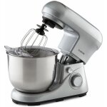 Klarstein - robot patissier multifonctions, batteur sur socle, bol 5l, robot cuisine 1300w, crochet  ...