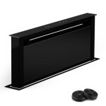 Klarstein - royal flush eco 75 hotte aspirante 75 cm 650 m� / h cee a + + avec filtres � charbon actif ...