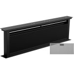 Klarstein royal flush eco hotte de plan de travail - classe a + + , 842 m� / h, silencieuse 70 db, led ...