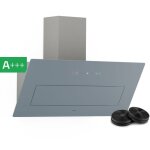 Klarstein - sleekair hotte aspirante - hotte d�corative 90 cm, d�bit 718 m� / h, cee a + + , �clairage ...