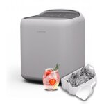Klarstein - sparkice machine � gla�ons - 15 kg / 24 h, 6 min, 2 tailles, nettoyage auto, tactile, pelle ...