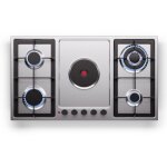 Klarstein - table de cuisson  induction lectrique et gaz - double plaque lectrique & gaz - gpl & gaz ...