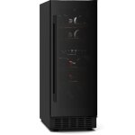 Klarstein velaire cave � vin 2 zones - 17 bouteilles, 5 - 22�c, encastrable, led, porte uv, silencieux, ...