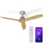 Klarstein - ventilateur de plafond intelligent 132 cm - ventilateur �conomique � courant continu pour ...