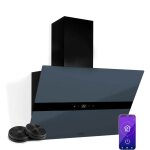 Klarstein - wifusion hotte aspirante - 60 cm, 680 m³ / h, cee a + + , wi - fi & tactile, led 6000 - 6500 ... Klarstein - wifusion hotte aspirante - 60 cm, 680 m³ / h, cee a + + , wi - fi & tactile, led 6000 - 6500 ...