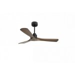 Klassfan - tenerife de super destratificateur et ventilateur dc 132 cm gris basalte pales bois sombre ...