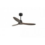 Klassfan - tenerife de super destratificateur et ventilateur dc 132 cm gris basalte pales bois sombre ...