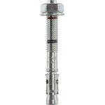 Klimas - goujon d'ancrage zingu� blanc - tige et bague zingu�e 8x95 - bo�te de 50