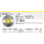 Klingspor - disque � tron�onner diamant� dt 300 u extra 125x1 6x22 23 mm
