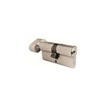 Klose besser ? cylindre de serrure � bouton 30x30mm ? cl�s r�versibles ? laiton nickel� ? compatible ...