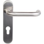 Klose besser ? ensemble de poign�es de porte coupe - feu en inox 304 ? forme coude ? entraxe 72mm ? dimensions ...