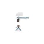 Pivot de portail pour tube de 35x35 mm carr acier 30 x 30 mm avec ou sans verrou baionnette tout inox ...
